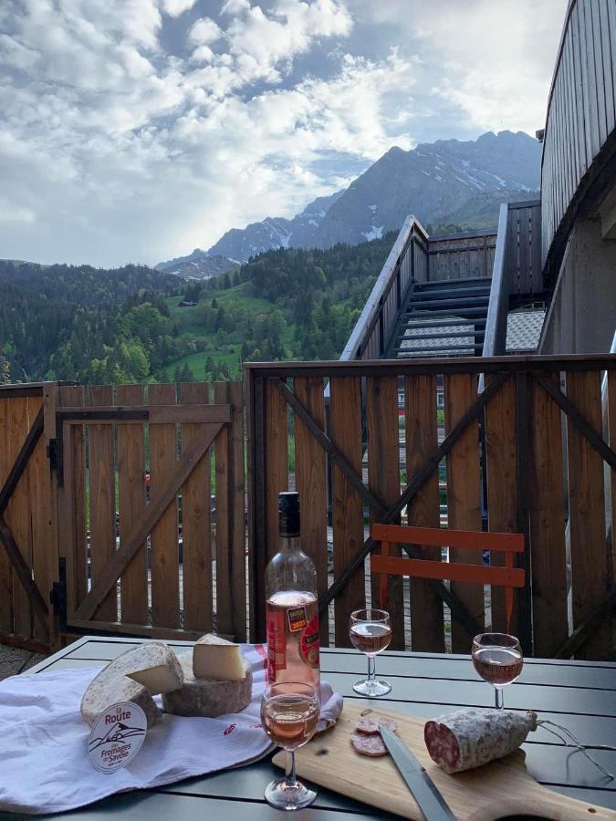 Apartmán Terrasse Sur Les Aravis La Giettaz Exteriér fotografie